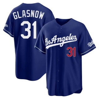 Youth Tyler Glasnow Los Angeles Dodgers Royal Limited Alternate Stadium Jersey