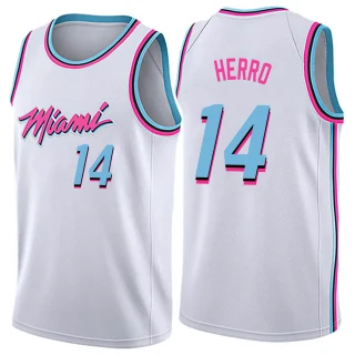 Youth Tyler Herro Miami Heat White Swingman Jersey - City Edition