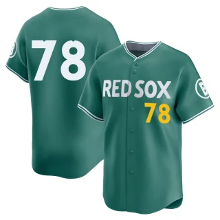 Youth Tyler Samaniego Boston Red Sox Green Limited 2025 City Connect Jersey