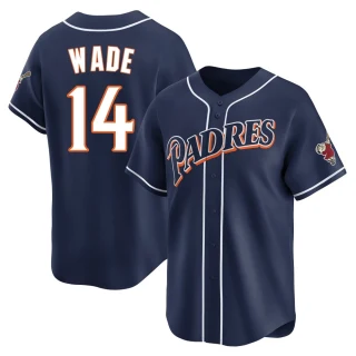Youth Tyler Wade San Diego Padres Navy Limited Cooperstown Collection Jersey
