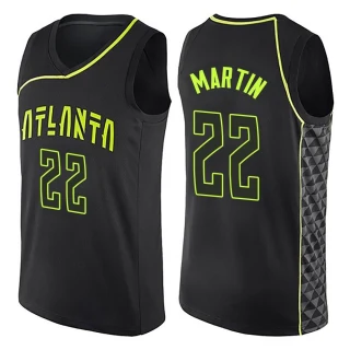 Youth Tyrese Martin Atlanta Hawks Black Swingman City Edition Jersey