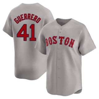 Youth Tyron Guerrero Boston Red Sox Gray Limited Away Jersey