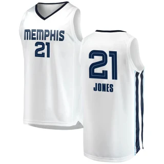 Youth Tyus Jones Memphis Grizzlies White Swingman 2018/19 Jersey - Association Edition