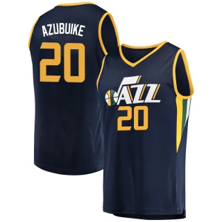 Youth Udoka Azubuike Utah Jazz Navy Fast Break Jersey - Icon Edition