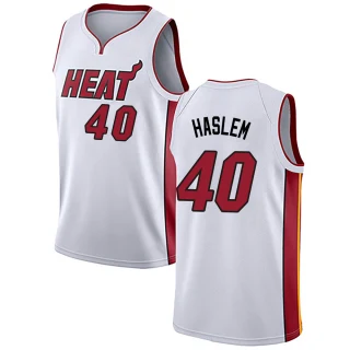 Youth Udonis Haslem Miami Heat White Swingman Jersey - Association Edition