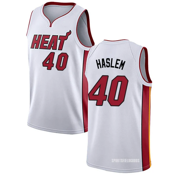 Youth Udonis Haslem Miami Heat White Swingman Jersey - Association Edition