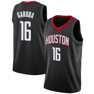 Youth Usman Garuba Houston Rockets Black Swingman Jersey - Statement Edition
