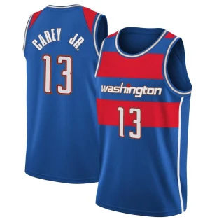 Youth Vernon Carey Jr. Washington Wizards Royal Swingman 2021/22 City Edition Jersey