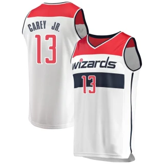 Youth Vernon Carey Jr. Washington Wizards White Fast Break Jersey - Association Edition