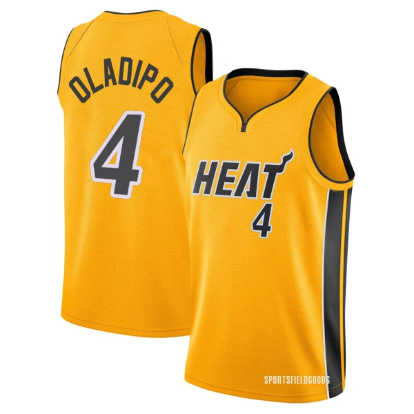 Youth Victor Oladipo Miami Heat Gold Swingman 2020/21 Jersey - Earned Edition