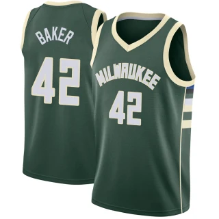 Youth Vin Baker Milwaukee Bucks Green Swingman Jersey - Icon Edition