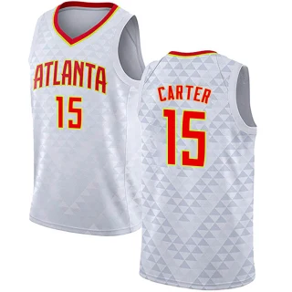 Youth Vince Carter Atlanta Hawks White Swingman Jersey - Association Edition