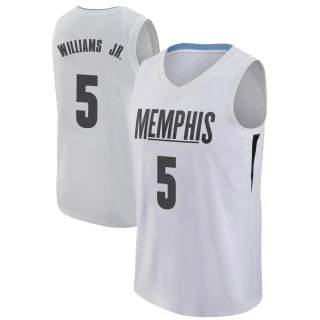 Youth Vince Williams Jr. Memphis Grizzlies White Swingman Jersey - City Edition