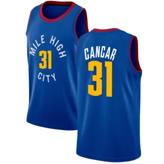 Youth Vlatko Cancar Denver Nuggets Blue Swingman Jersey - Statement Edition