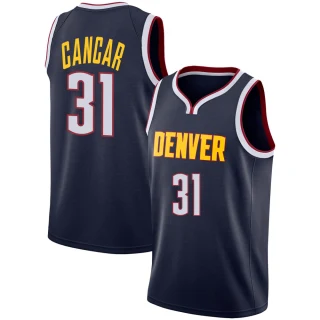 Youth Vlatko Cancar Denver Nuggets Navy Swingman Jersey - Icon Edition