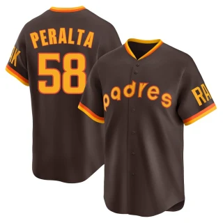 Youth Wandy Peralta San Diego Padres Brown Limited Cooperstown Collection Jersey
