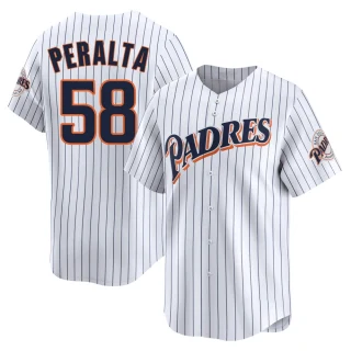 Youth Wandy Peralta San Diego Padres White Limited Cooperstown Collection Jersey