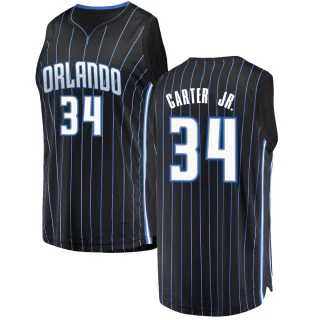 Youth Wendell Carter Jr. Orlando Magic Black Fast Break Jersey - Statement Edition