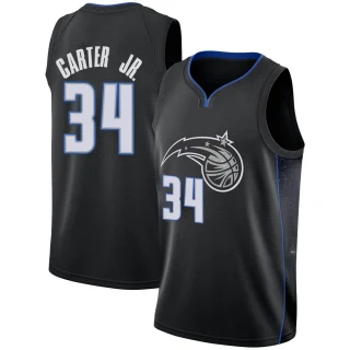 Youth Wendell Carter Jr. Orlando Magic Black Swingman 2018/19 Jersey - City Edition