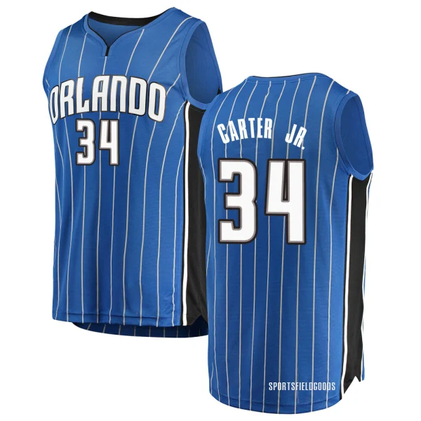 Youth Wendell Carter Jr. Orlando Magic Blue Fast Break Jersey - Icon Edition