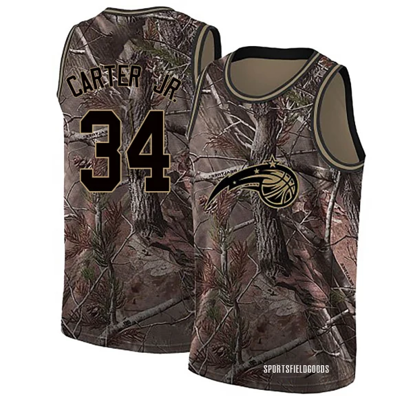 Youth Wendell Carter Jr. Orlando Magic Camo Swingman Realtree Collection Jersey