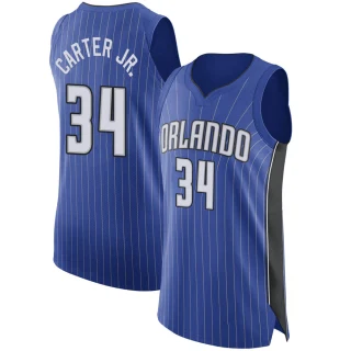 Youth Wendell Carter Jr. Orlando Magic Royal Authentic Jersey - Icon Edition