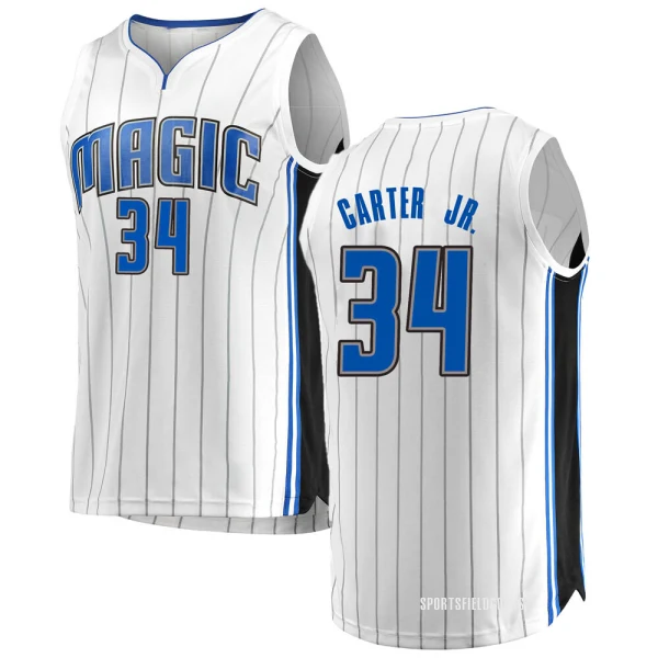 Youth Wendell Carter Jr. Orlando Magic White Fast Break Jersey - Association Edition