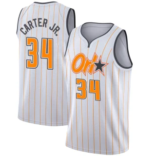 Youth Wendell Carter Jr. Orlando Magic White Swingman 2020/21 Jersey - City Edition