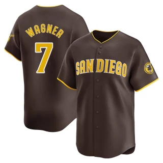 Youth Will Wagner San Diego Padres Brown Limited Away Jersey