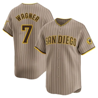 Youth Will Wagner San Diego Padres Limited Tan Alternate Jersey