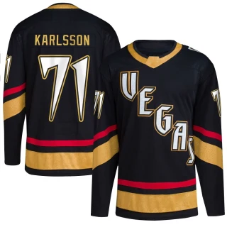 Youth William Karlsson Vegas Golden Knights Black Authentic Reverse Retro 2.0 2026 Stanley Cup Final Jersey
