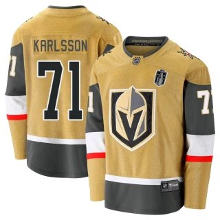 Youth William Karlsson Vegas Golden Knights Gold Breakaway Alternate Premier 2026 Stanley Cup Final Jersey