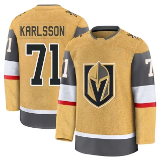 Youth William Karlsson Vegas Golden Knights Gold Premium Home Jersey