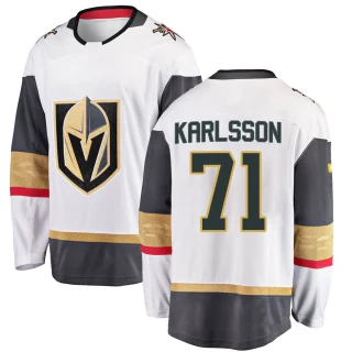 Youth William Karlsson Vegas Golden Knights White Breakaway Away Jersey