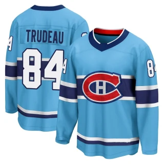 Youth William Trudeau Montreal Canadiens Light Blue Breakaway Special Edition 2.0 Jersey