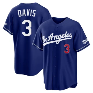 Youth Willie Davis Los Angeles Dodgers Royal Limited Alternate Stadium Jersey