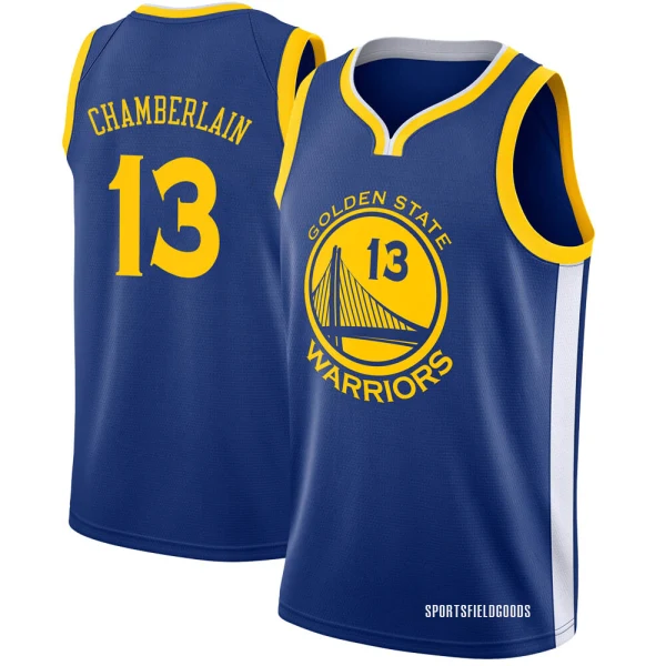 Youth Wilt Chamberlain Golden State Warriors Blue Swingman Jersey - Icon Edition
