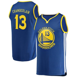 Youth Wilt Chamberlain Golden State Warriors Gold Fast Break Royal Jersey - Icon Edition