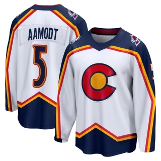 Youth Wyatt Aamodt Colorado Avalanche White Breakaway Special Edition 2.0 Jersey