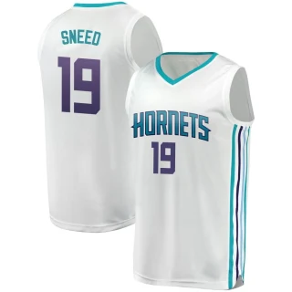 Youth Xavier Sneed Charlotte Hornets White Fast Break Fanatics Brand Jersey - Association Edition