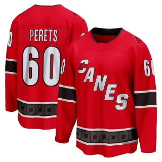 Youth Yaniv Perets Carolina Hurricanes Red Breakaway Special Edition 2.0 Jersey
