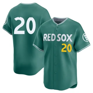 Youth Yu Chang Boston Red Sox Green Limited 2025 City Connect Jersey