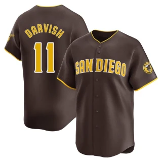 Youth Yu Darvish San Diego Padres Brown Limited Away Jersey