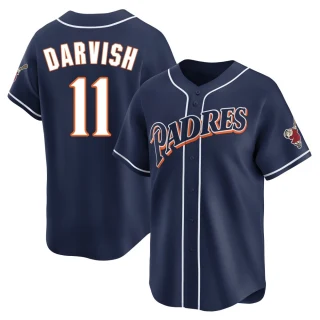 Youth Yu Darvish San Diego Padres Navy Limited Cooperstown Collection Jersey