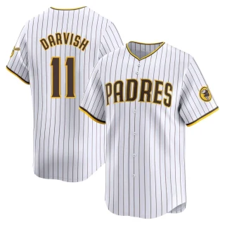 Youth Yu Darvish San Diego Padres White Limited Home Jersey