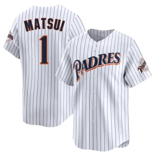 Youth Yuki Matsui San Diego Padres White Limited Cooperstown Collection Jersey