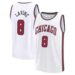 Youth Zach LaVine Chicago Bulls White Swingman 2022/23 City Edition Jersey