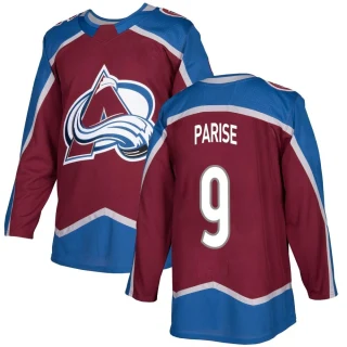 Youth Zach Parise Colorado Avalanche Authentic Burgundy Home Jersey