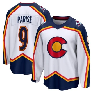 Youth Zach Parise Colorado Avalanche White Breakaway Special Edition 2.0 Jersey