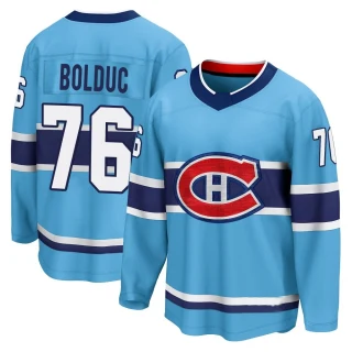 Youth Zack Bolduc Montreal Canadiens Light Blue Breakaway Special Edition 2.0 Jersey